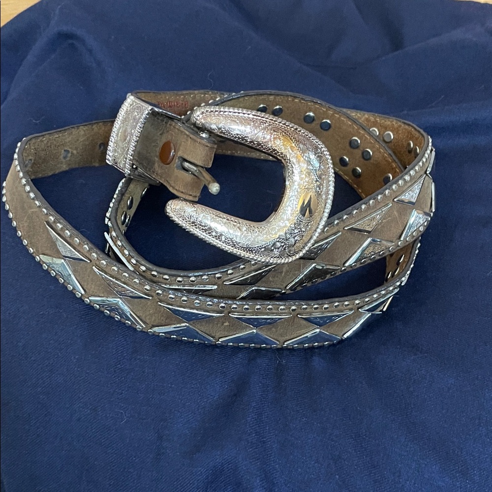 🤠 Reward by Bill Adler Western-Style Leather Belt – 42”